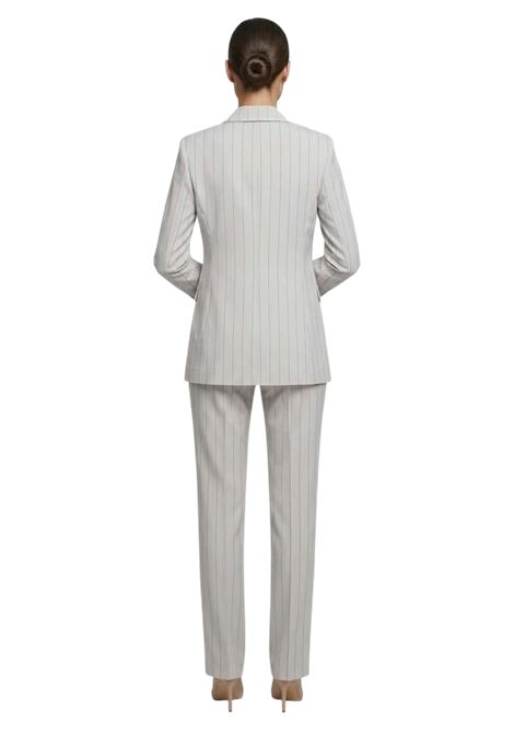 Tailleur Tre Pezzi Gessato MISS MAX | Tailleur | MG24GESSATOGESSO